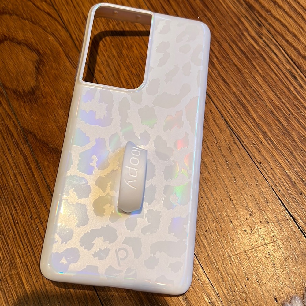 Samsung galaxy s21 ultra opal cheetah loopy case